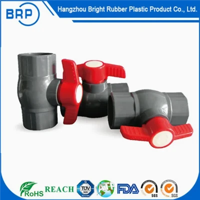 UPVC nacionalni standard/američki standard Sch80 industrijski plastični 32 mm jednostavan kompaktni kuglični ventil