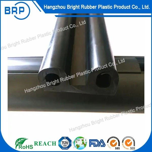 Soft Soundproof Waterproof EPDM/NBR/Silicone Extrusions Rubber Sponge Hollow Profiles