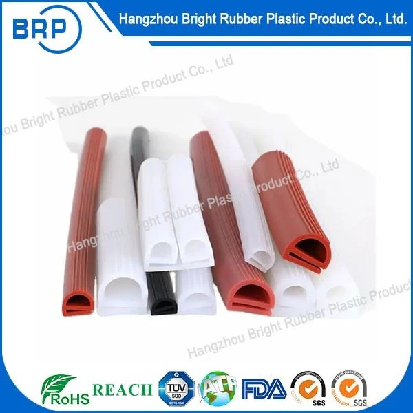 Soft Soundproof Waterproof EPDM/NBR/Silicone Extrusions Rubber Sponge Hollow Profiles